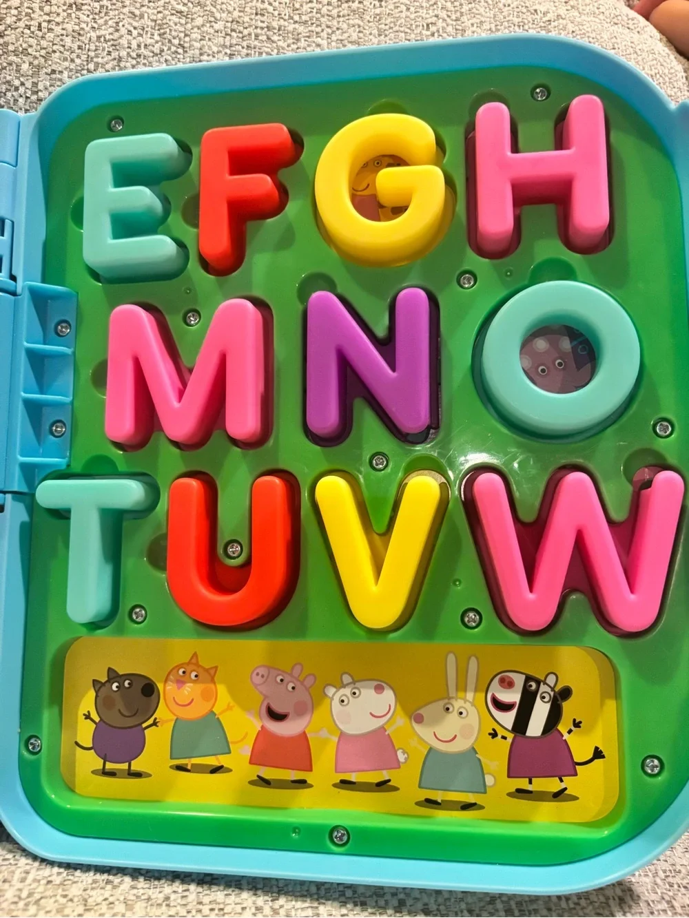 Peppa Pig alphabet case